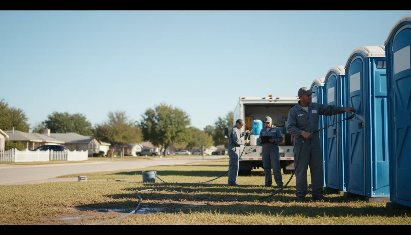 Long-Term Portable Toilet Rental in Conyers, GA near me